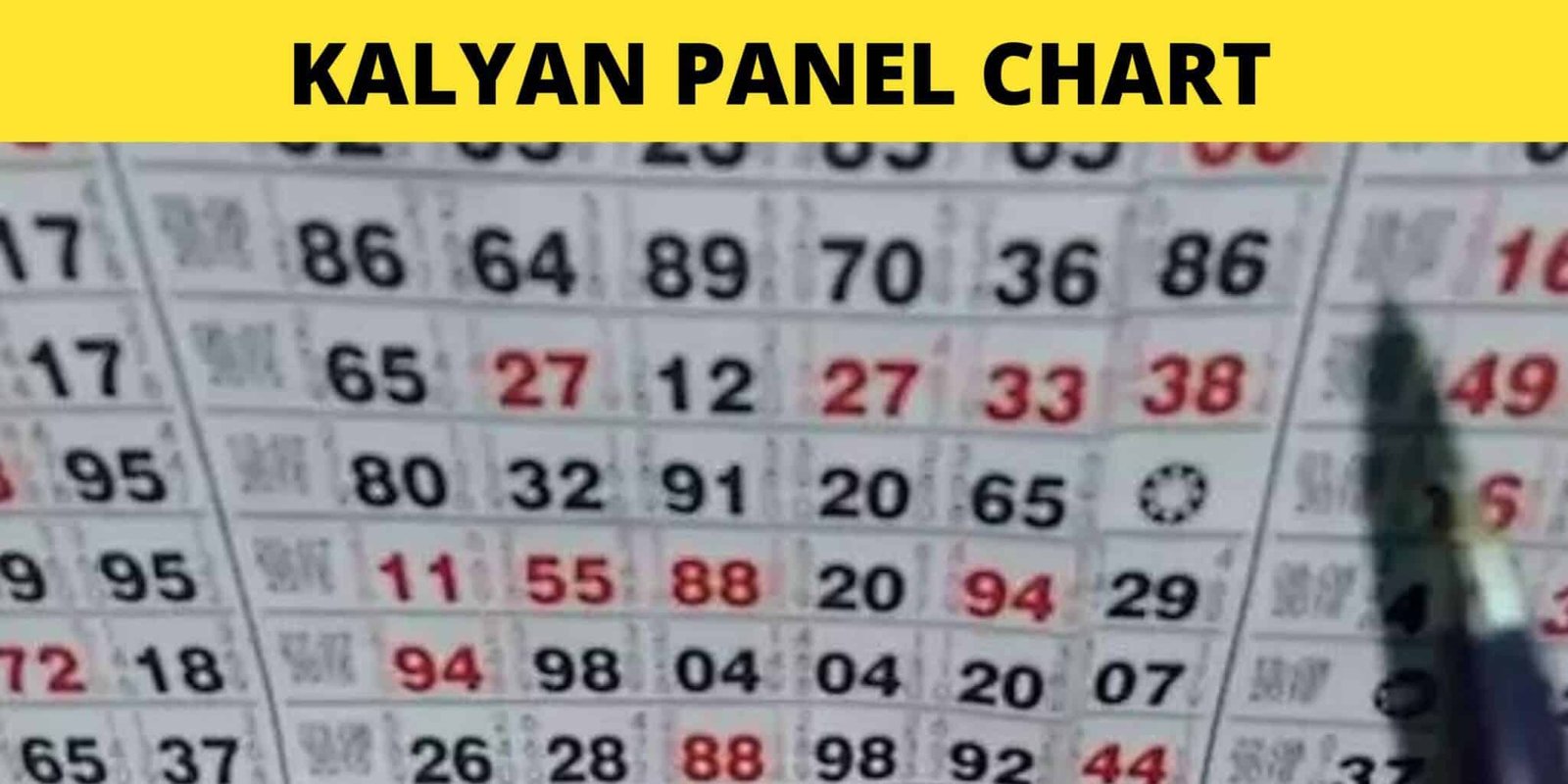 Kalyan Panel Chart 04 August कल्याण पैनल चार्ट निकालने का तरीका क्या